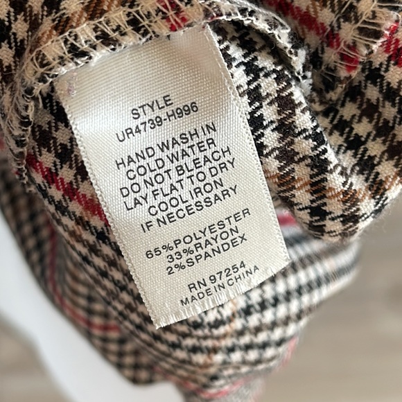 Mixed threads Y2K adorable plaid fall dress 🤎🖤❤️ - Picture 9 of 11